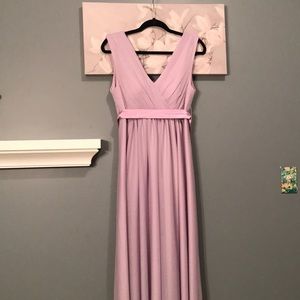 Azazie Angelina formal (maternity) dress in Iris